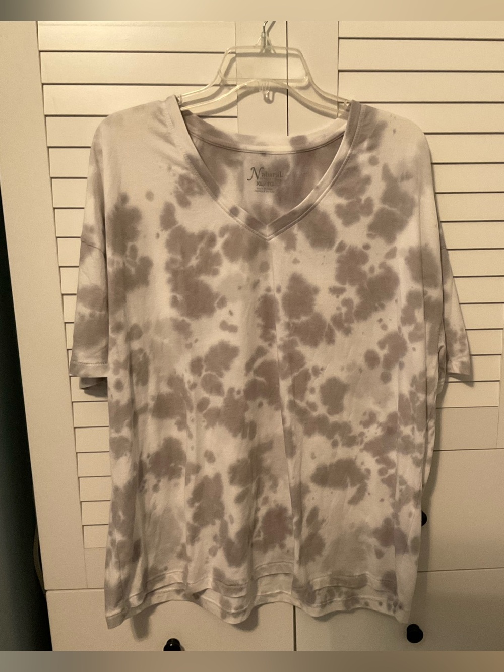 NATURAL REFLECTIONS Tie-dye shirt XL